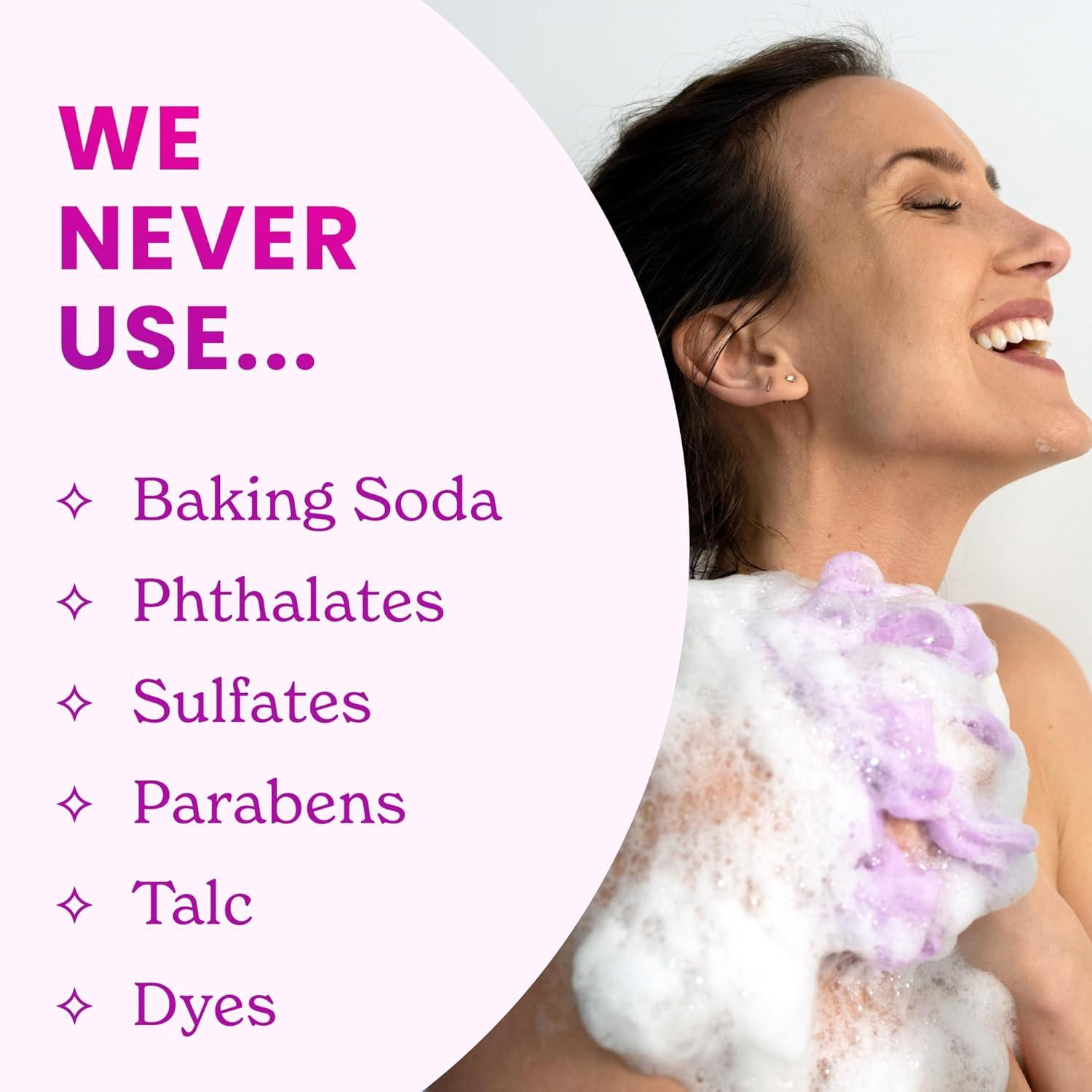 imageLume Acidified Body Wash 24 Hour Odor Control Removes Odor Better than Soap Hydrating Formula Formulated Without SLS or Parabens Safe For Sensitive Skin 85 ounce Soft PowderClean Tangerine Lavender Sage
